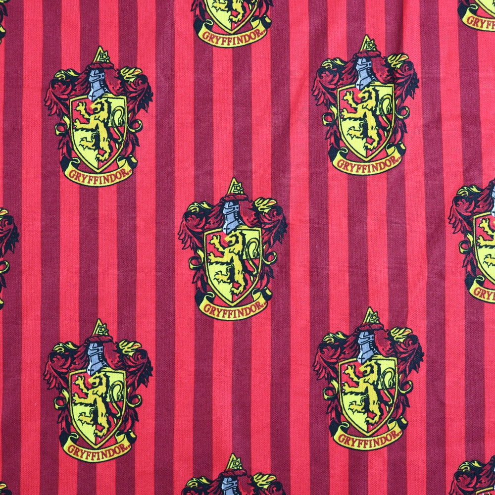 Gryffindor Red Harry Potter Cotton Fabric 0.4 Metres