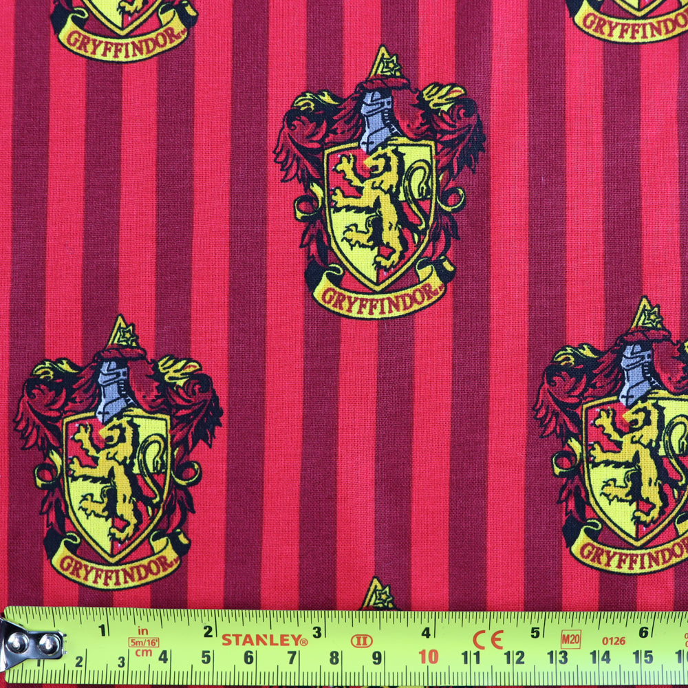 Gryffindor Red Harry Potter Cotton Fabric 0.4 Metres