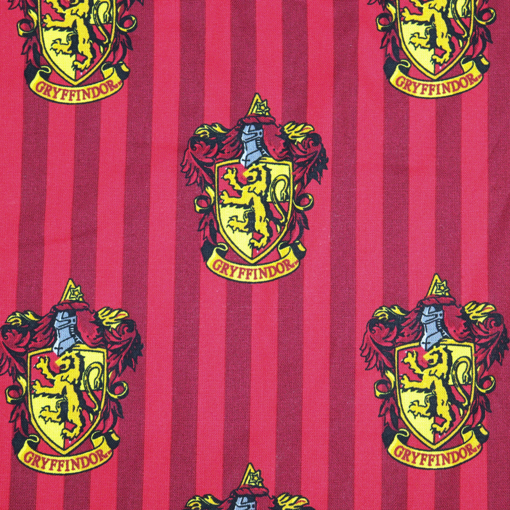 Gryffindor Red Harry Potter Cotton Fabric 0.4 Metres