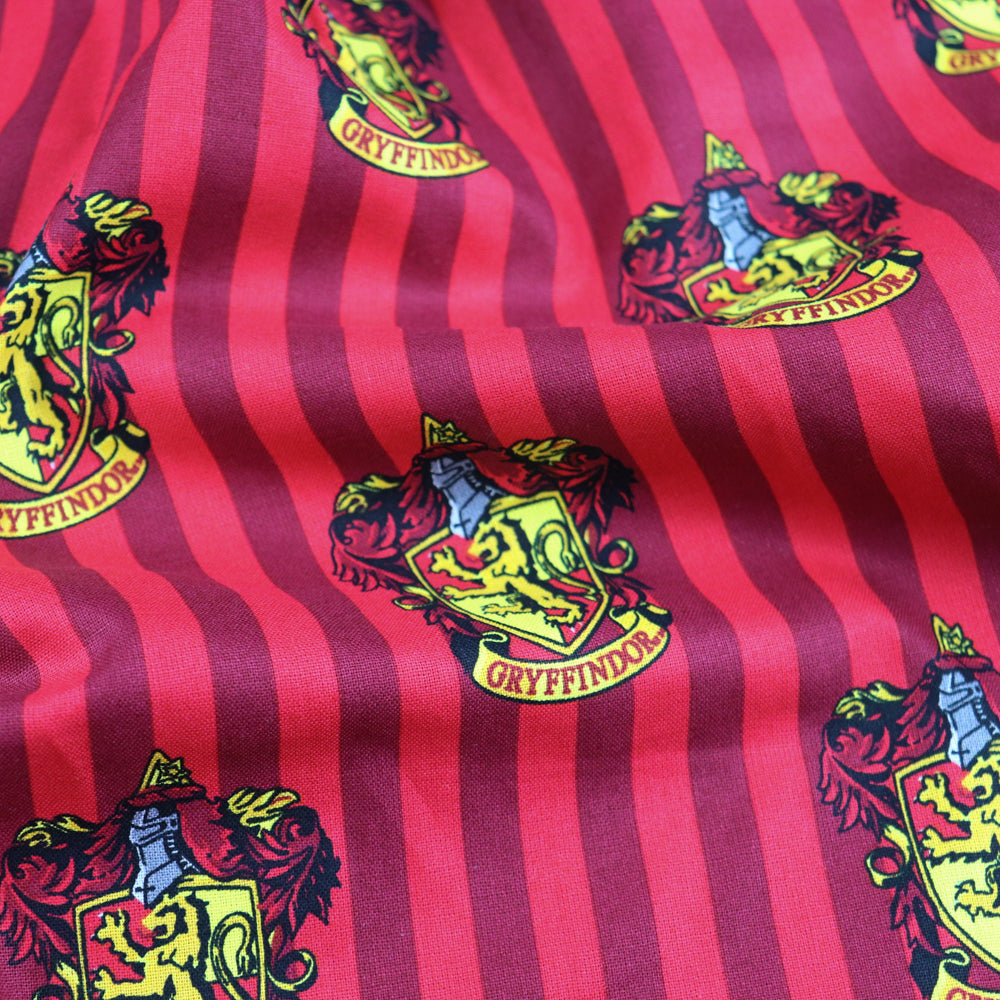 Gryffindor Red Harry Potter Cotton Fabric 0.4 Metres