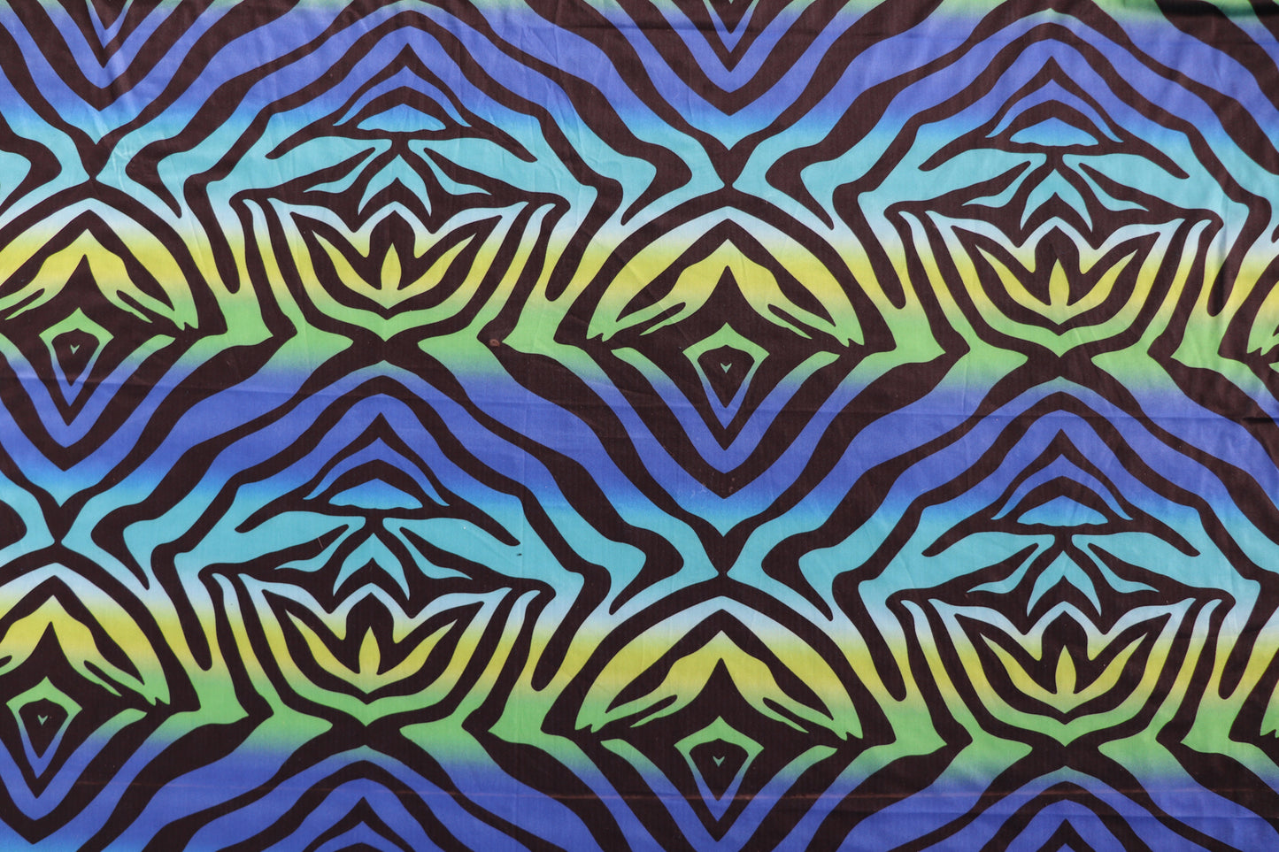 Zebra Tie Dye Power Mesh