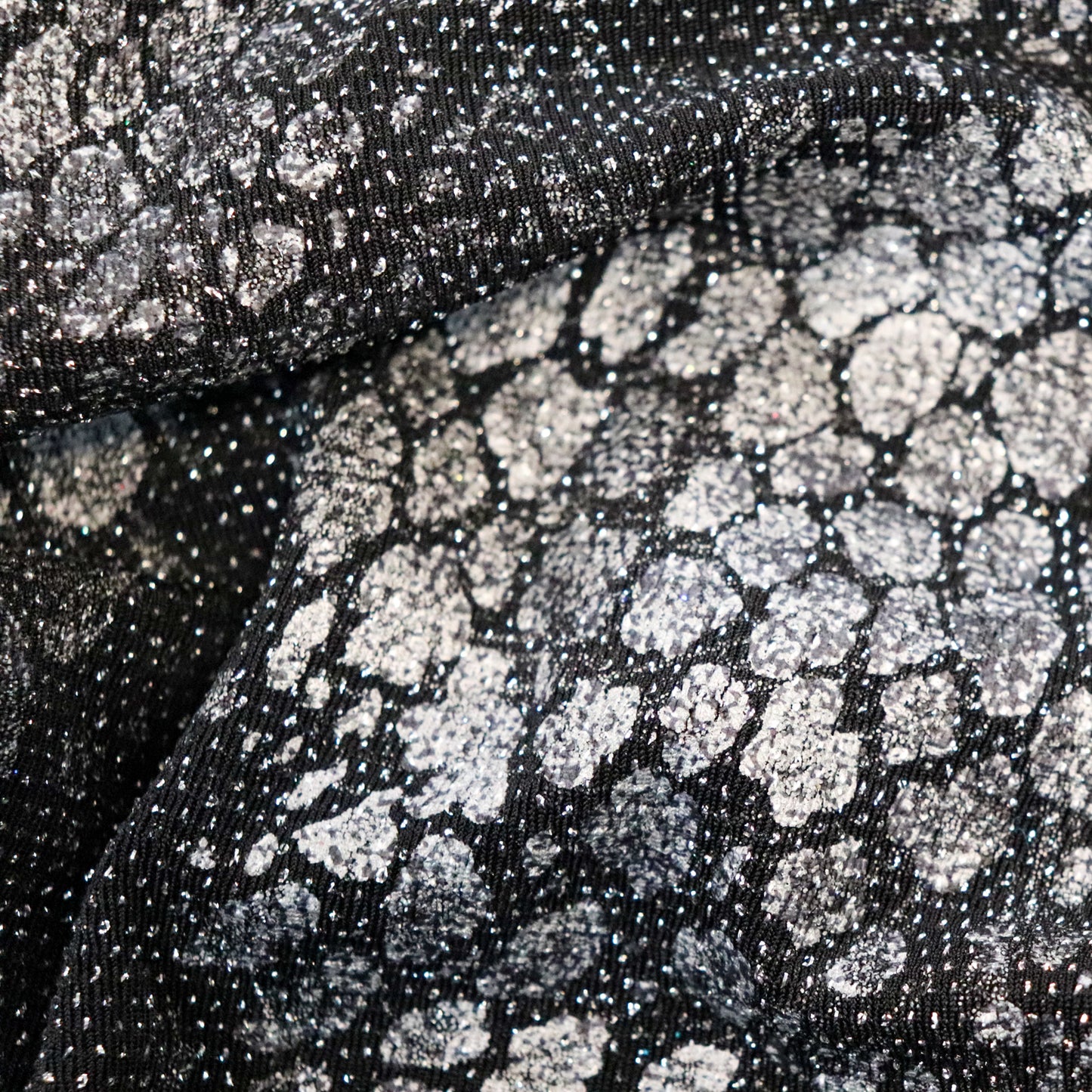 Gold Lurex Foil Snake Scale