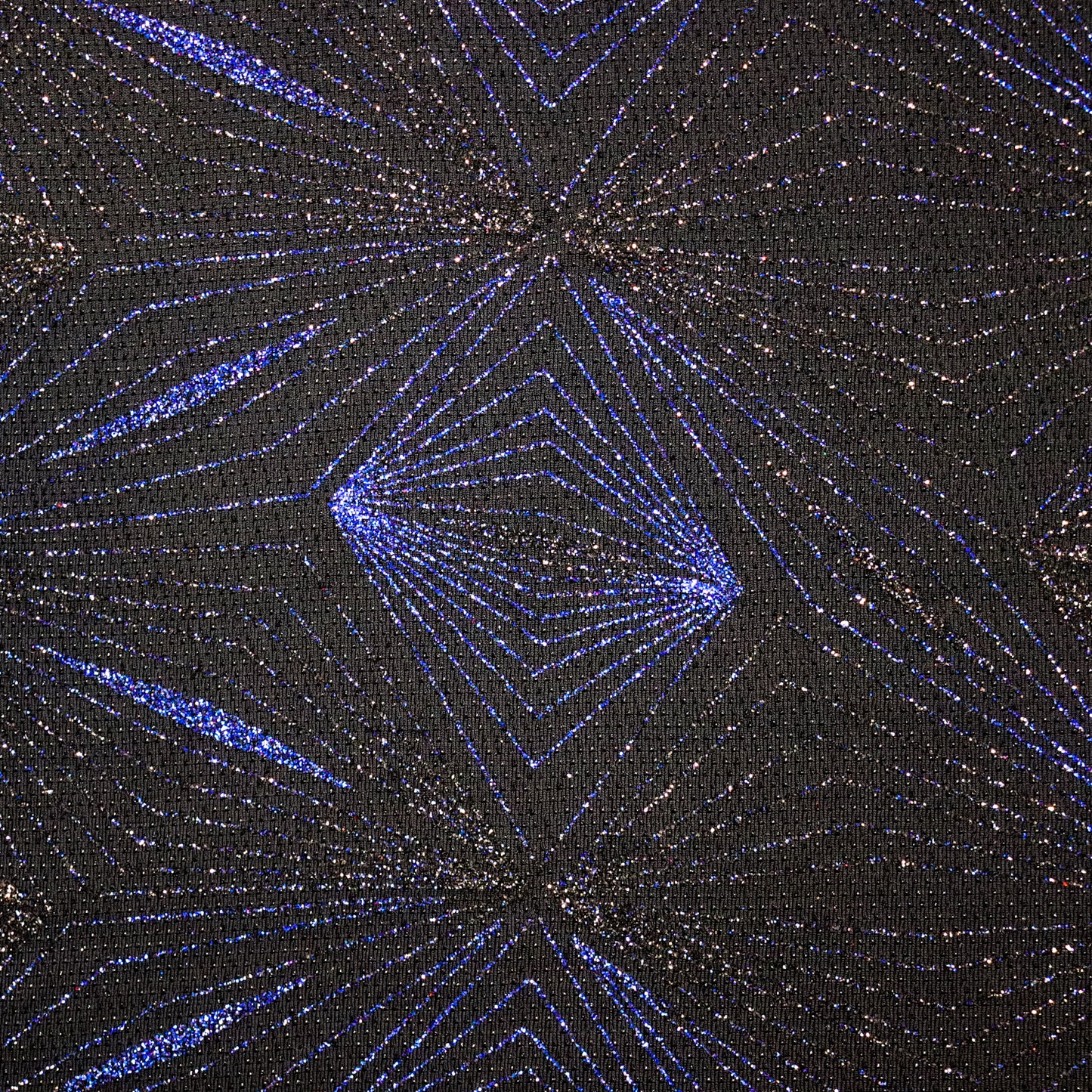 Blue Glitter Lurex
