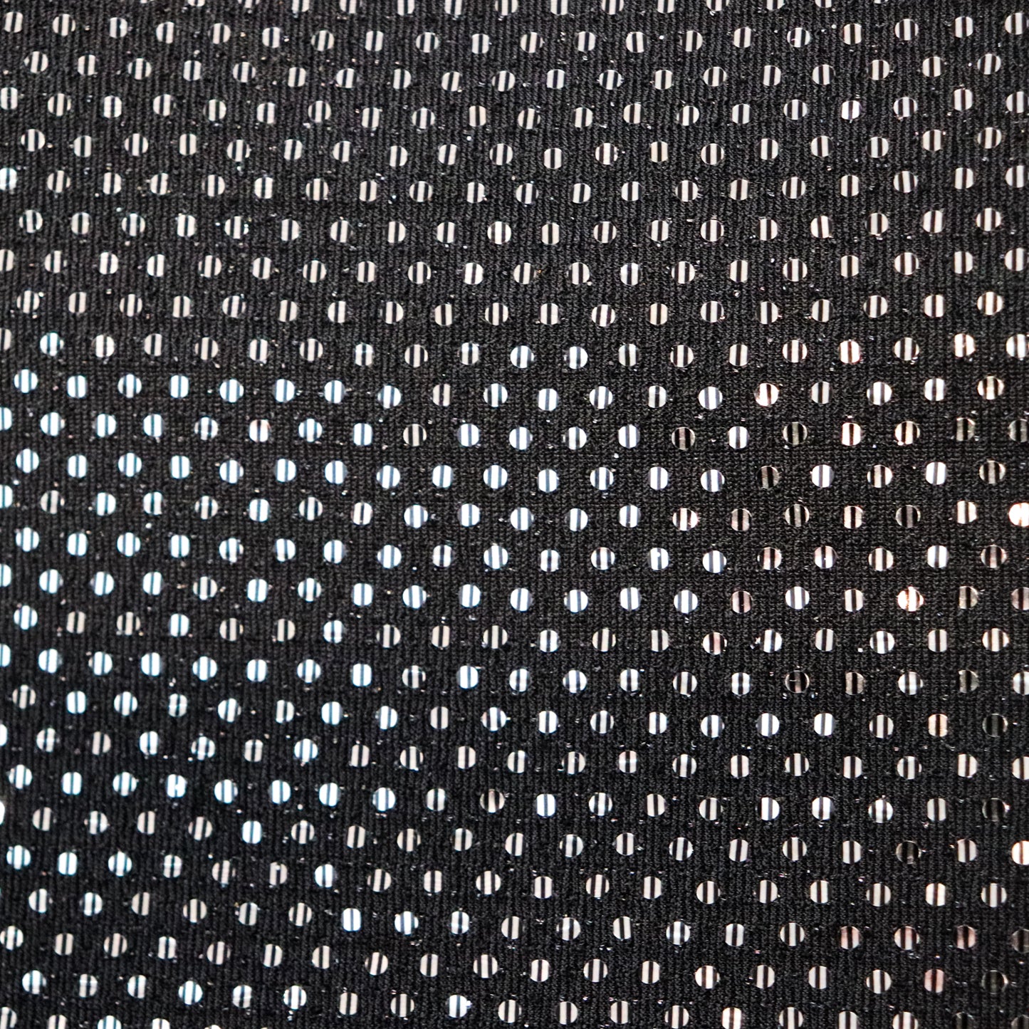Black Shiny Sequin Lurex