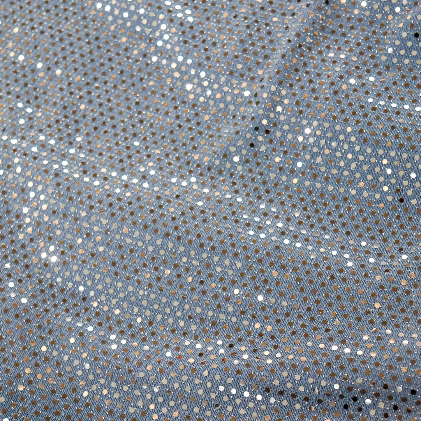 Light Blue Sequin Lurex