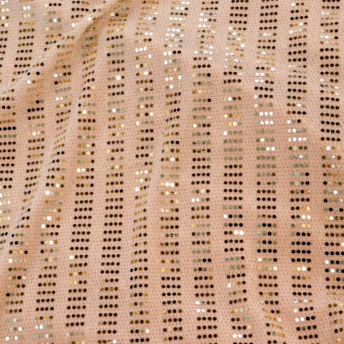 Blush Nude Sequin Lurex