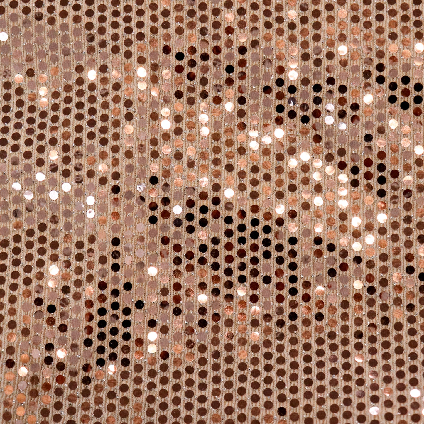 Rose Gold Sequin Lurex