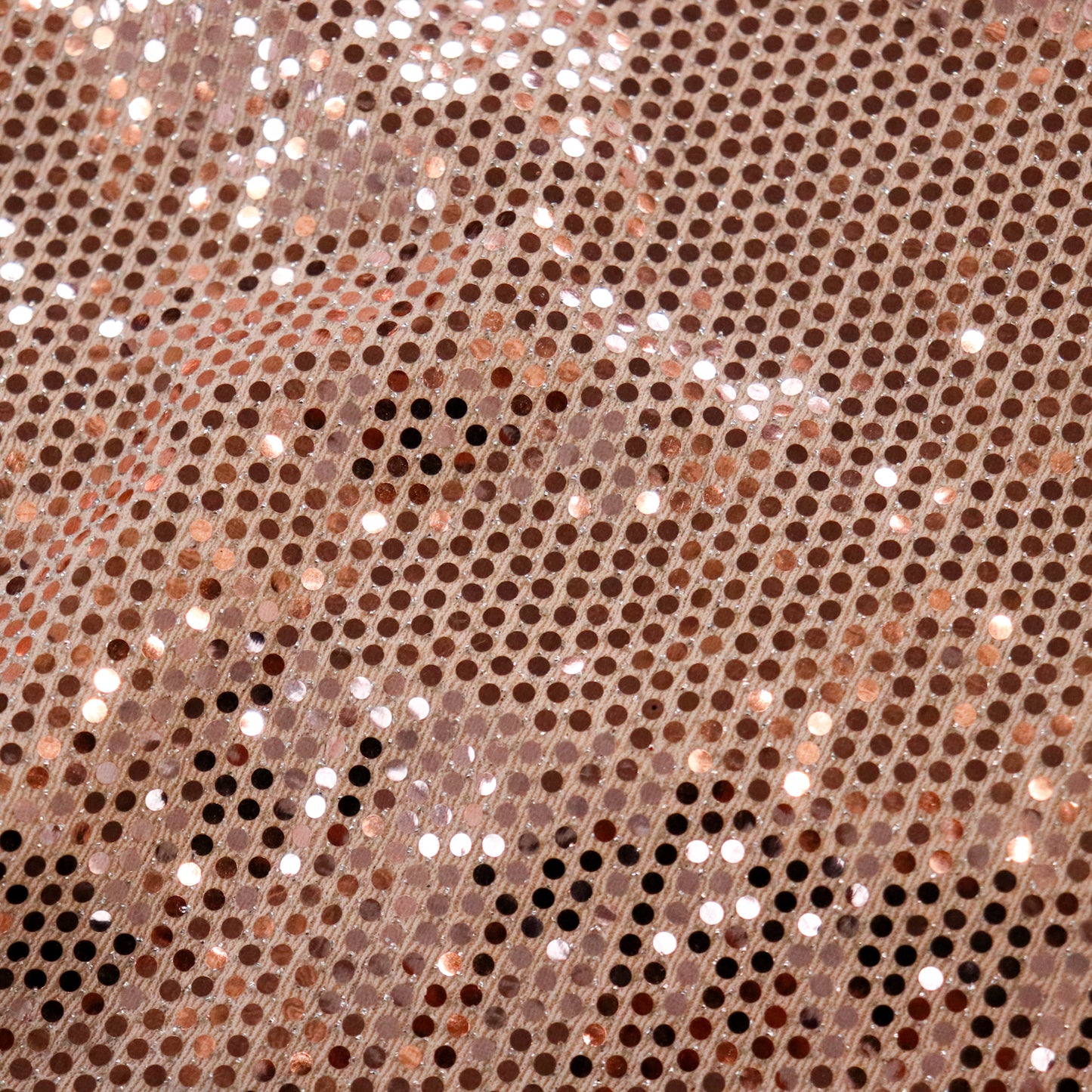 Rose Gold Sequin Lurex