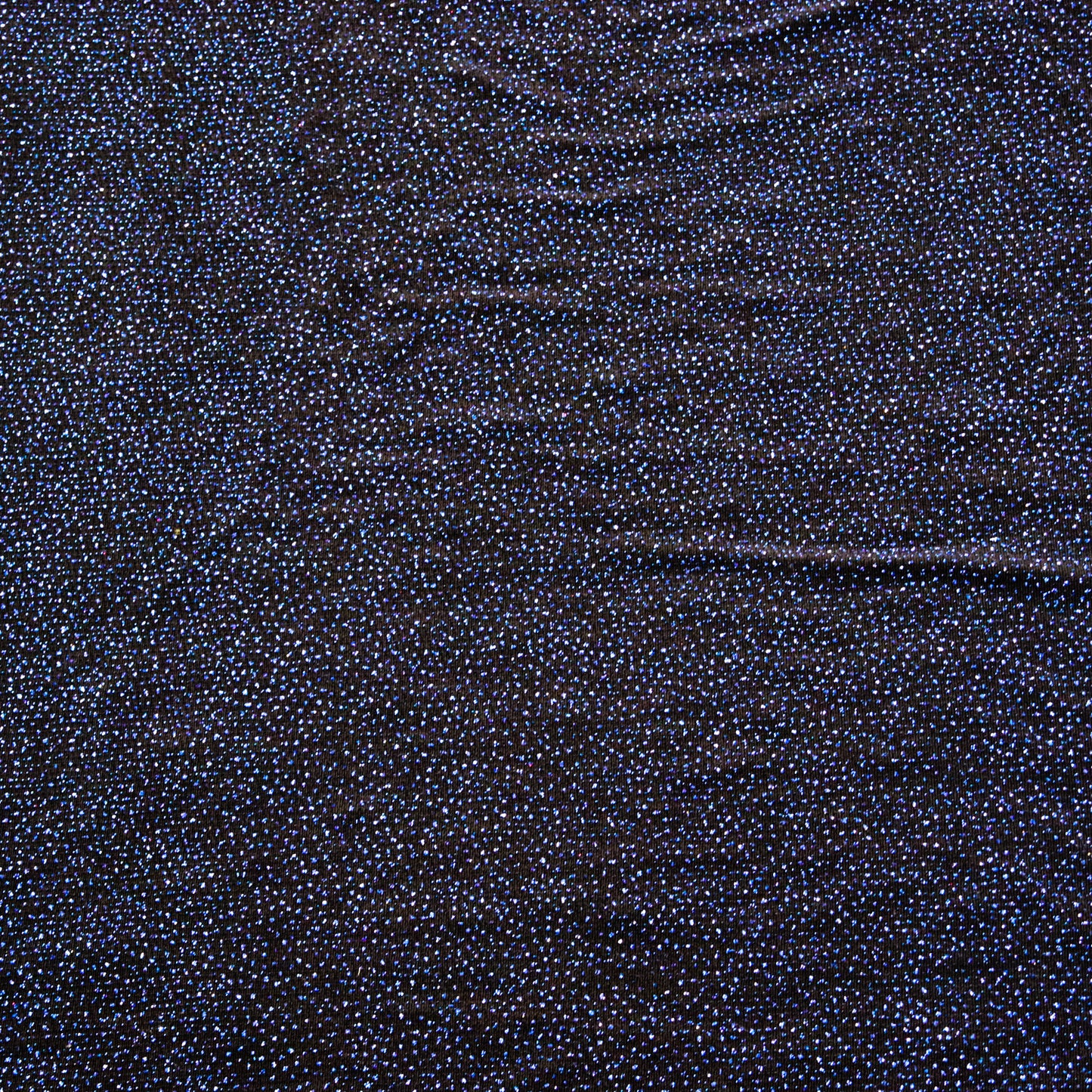 Black Blue Shiny Lurex
