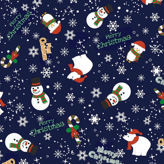 Snowman Christmas Scuba