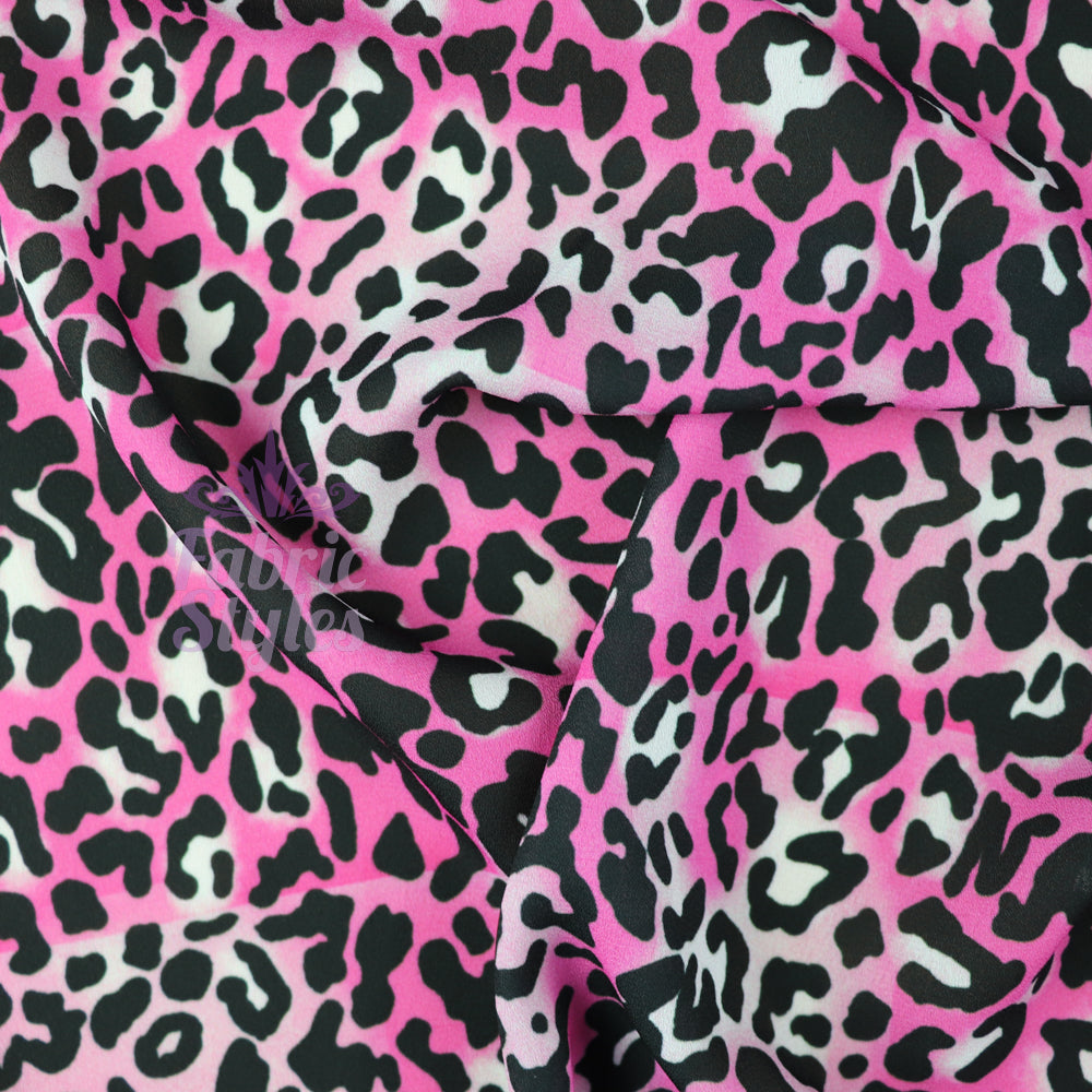 FS919 Leopard Chiffon