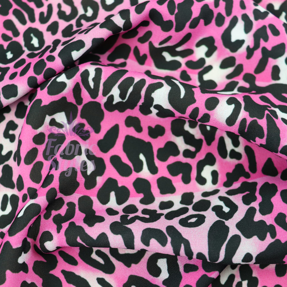 FS919 Leopard Chiffon