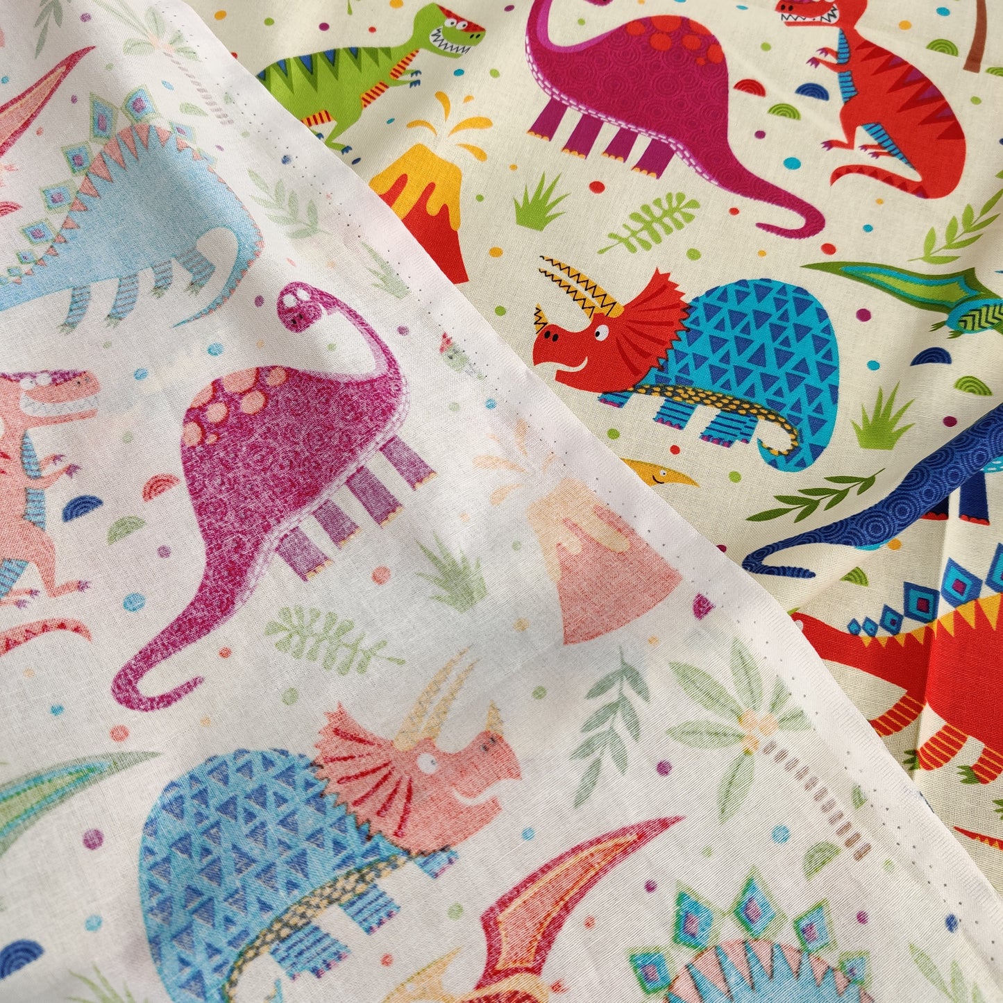 Dinosaur Print Cotton Fabric 0.37 Metres