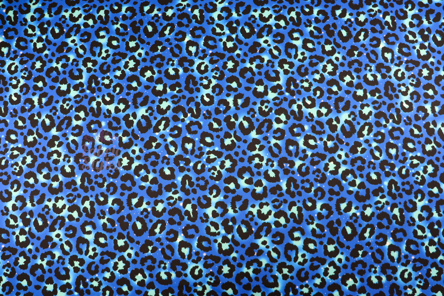 Blue Leopard Sparkle