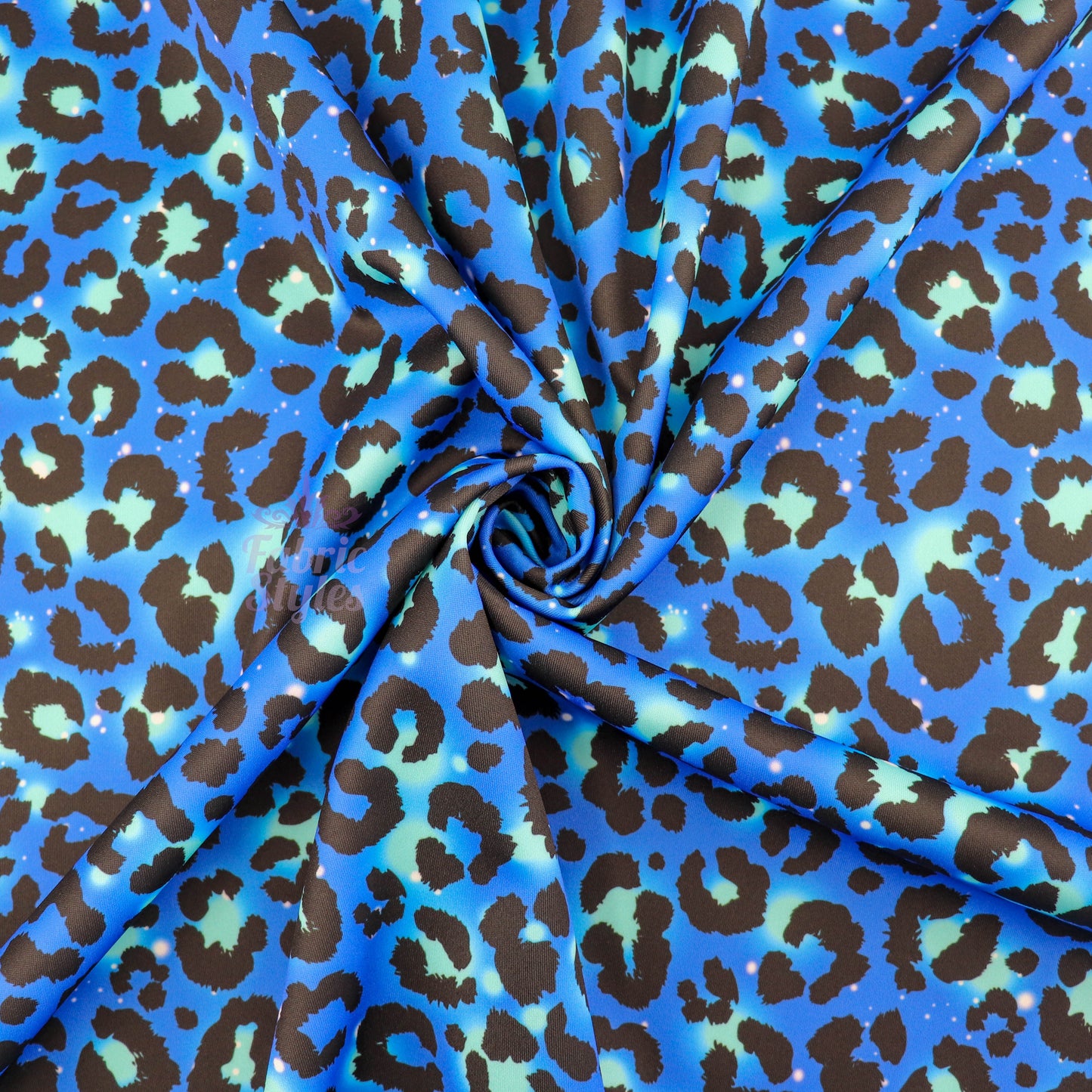 Blue Leopard Sparkle