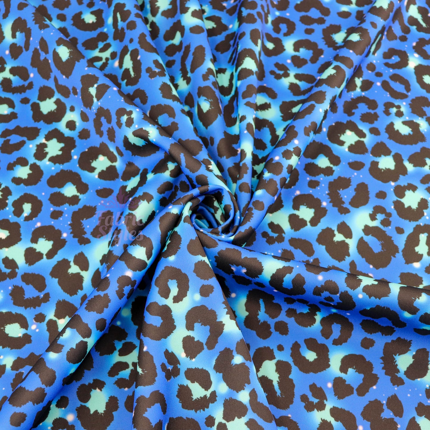 Blue Leopard Sparkle
