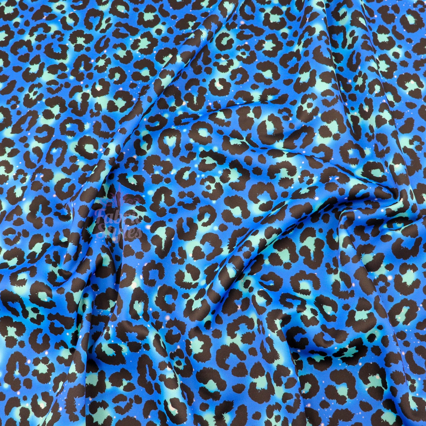 Blue Leopard Sparkle