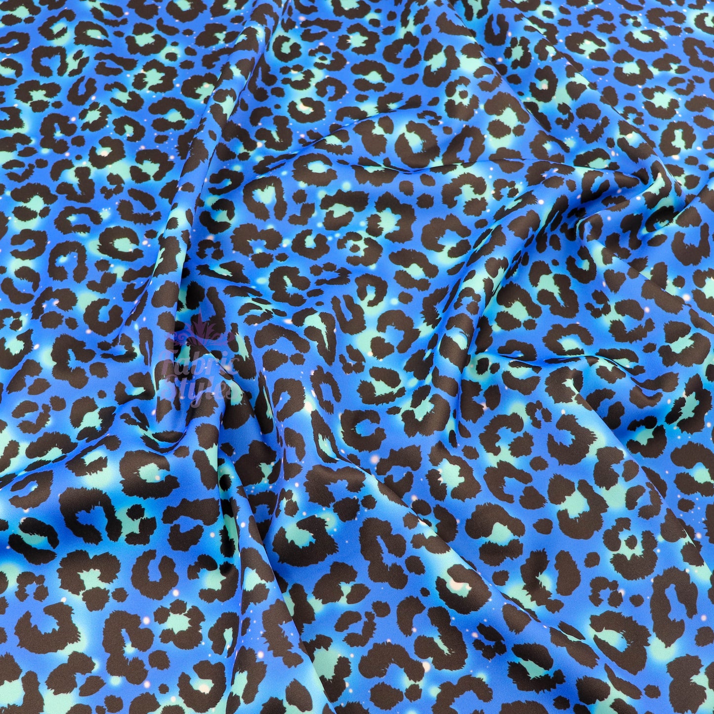 Blue Leopard Sparkle