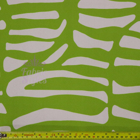 Green Zebra Print (7D)