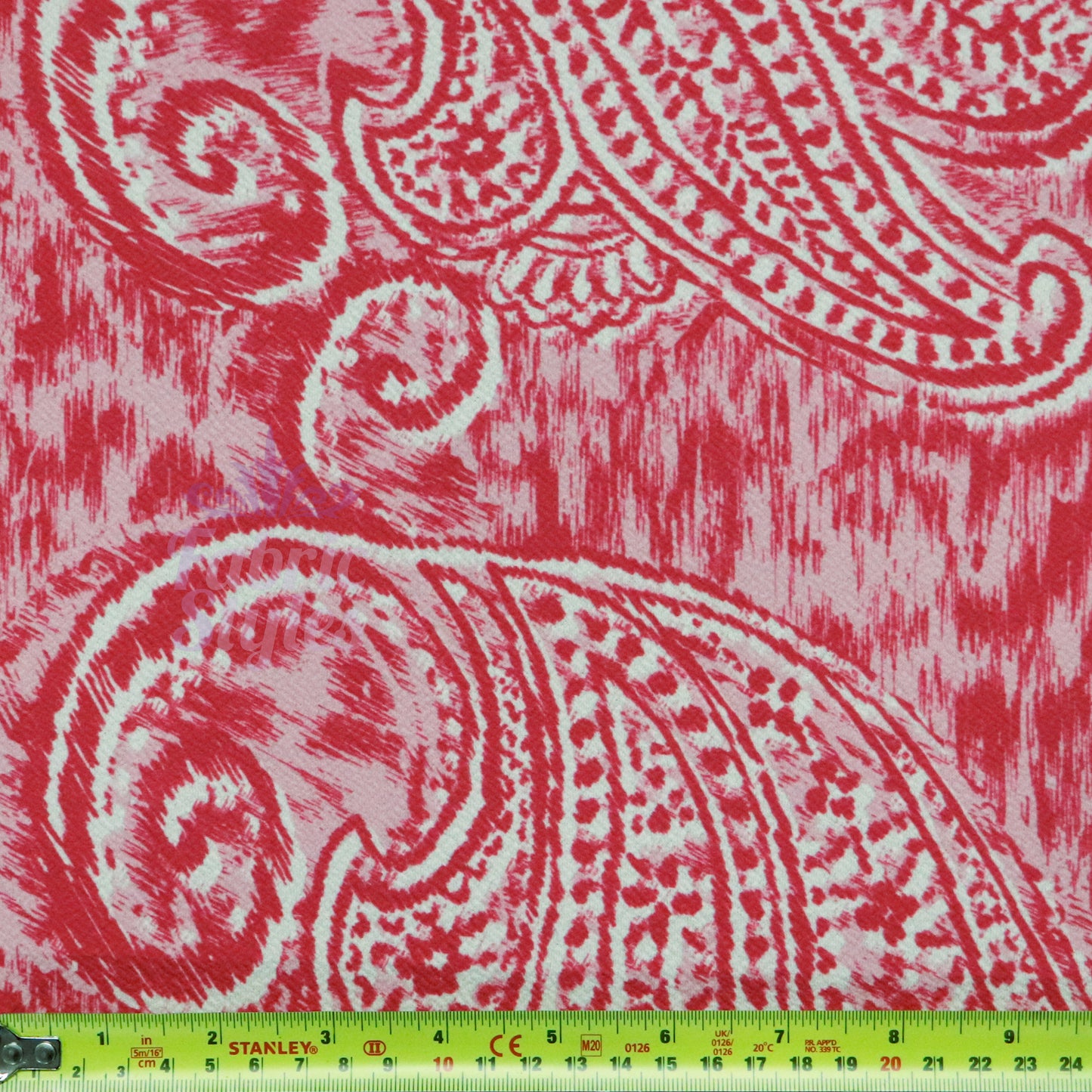 Pink Paisley Abstract (11D)