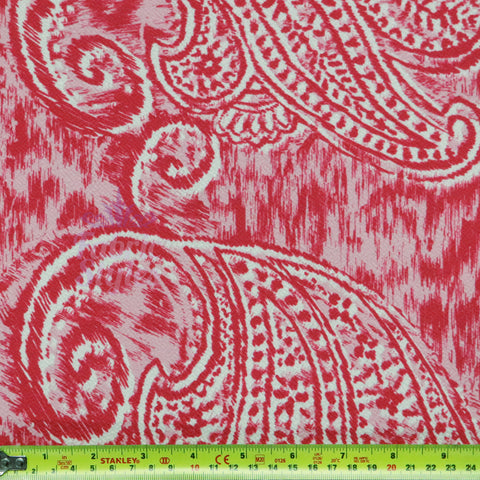 Pink Paisley Abstract (11D)
