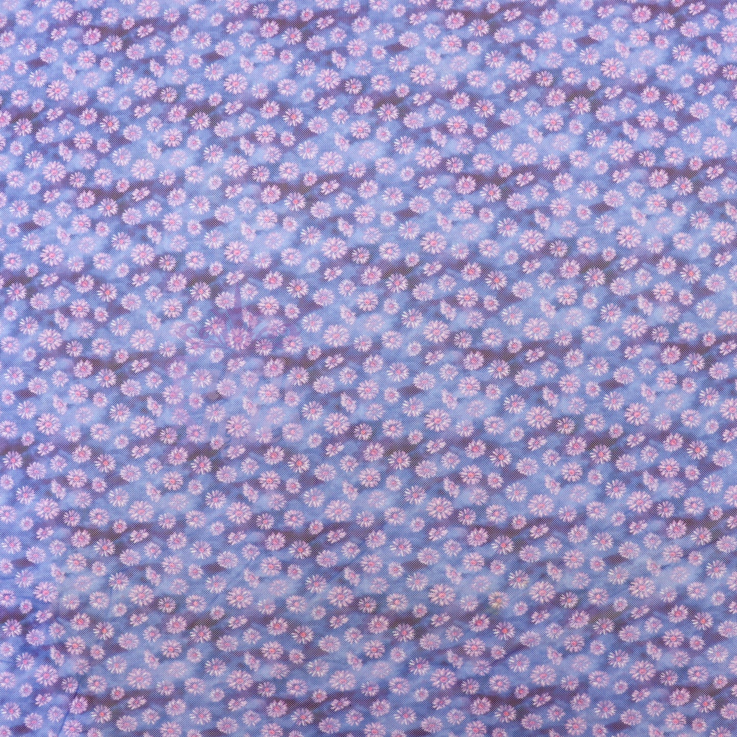 Ditsy Daisy Floral Power Mesh Fabric