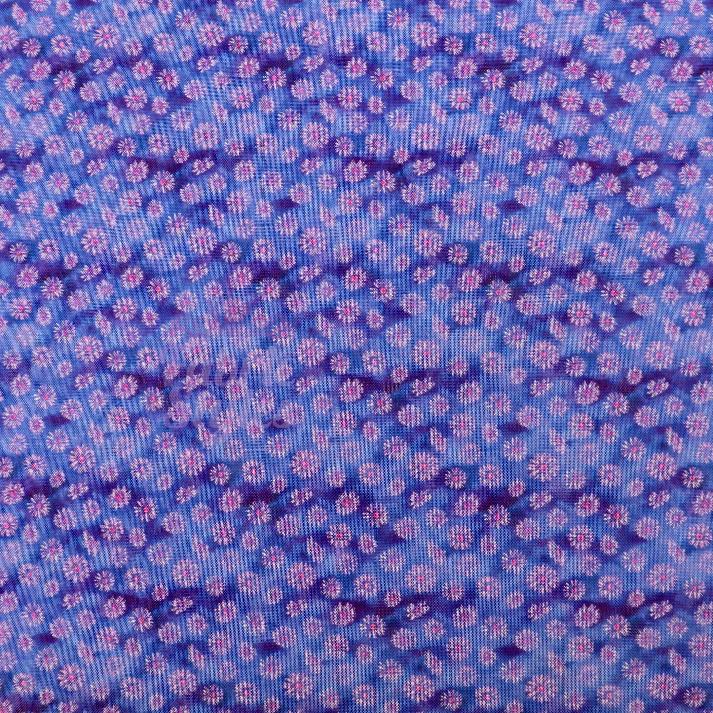 Ditsy Daisy Floral Power Mesh Fabric