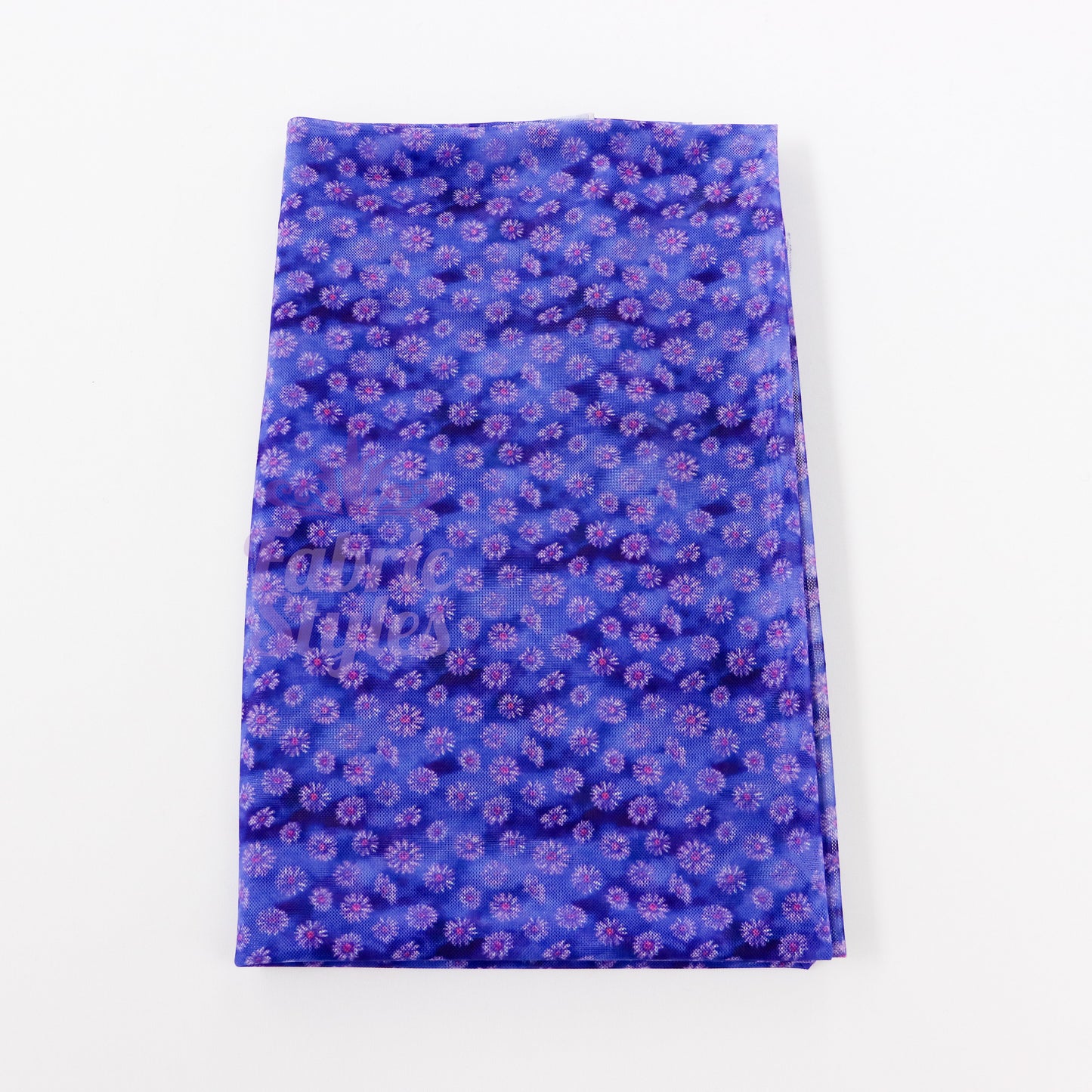 Ditsy Daisy Floral Power Mesh Fabric