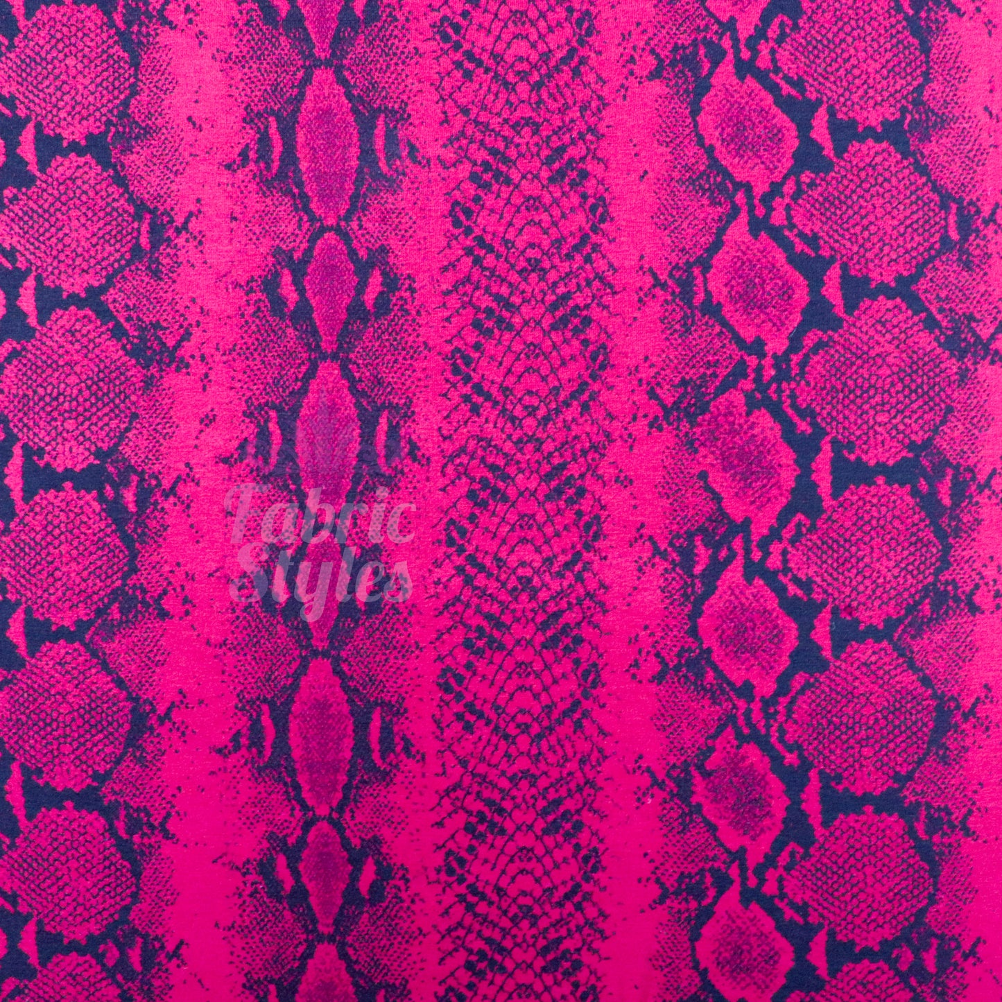 Wine Snake Viscose Elastane Fabric