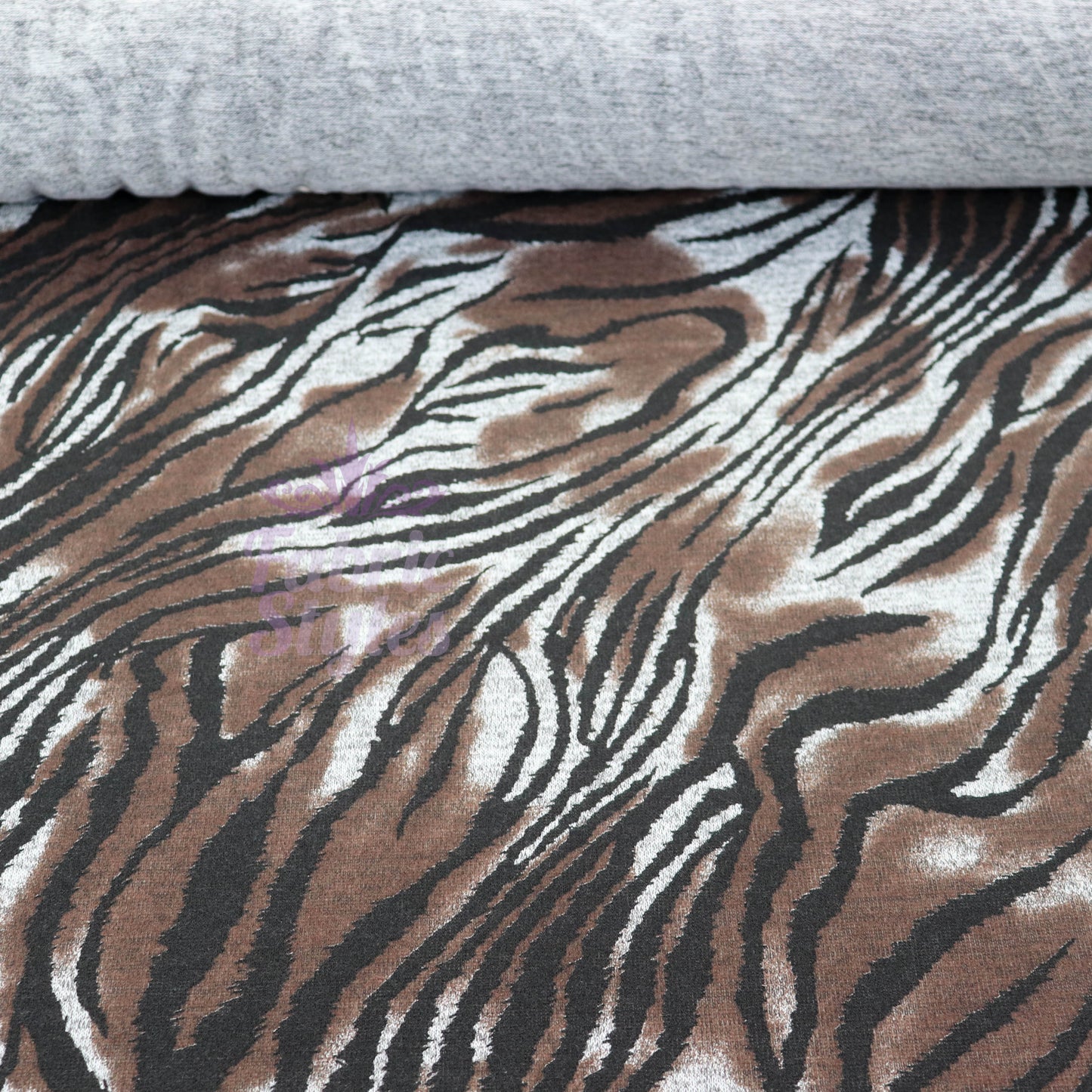Zebra Tie Dye Loungewear Fabric