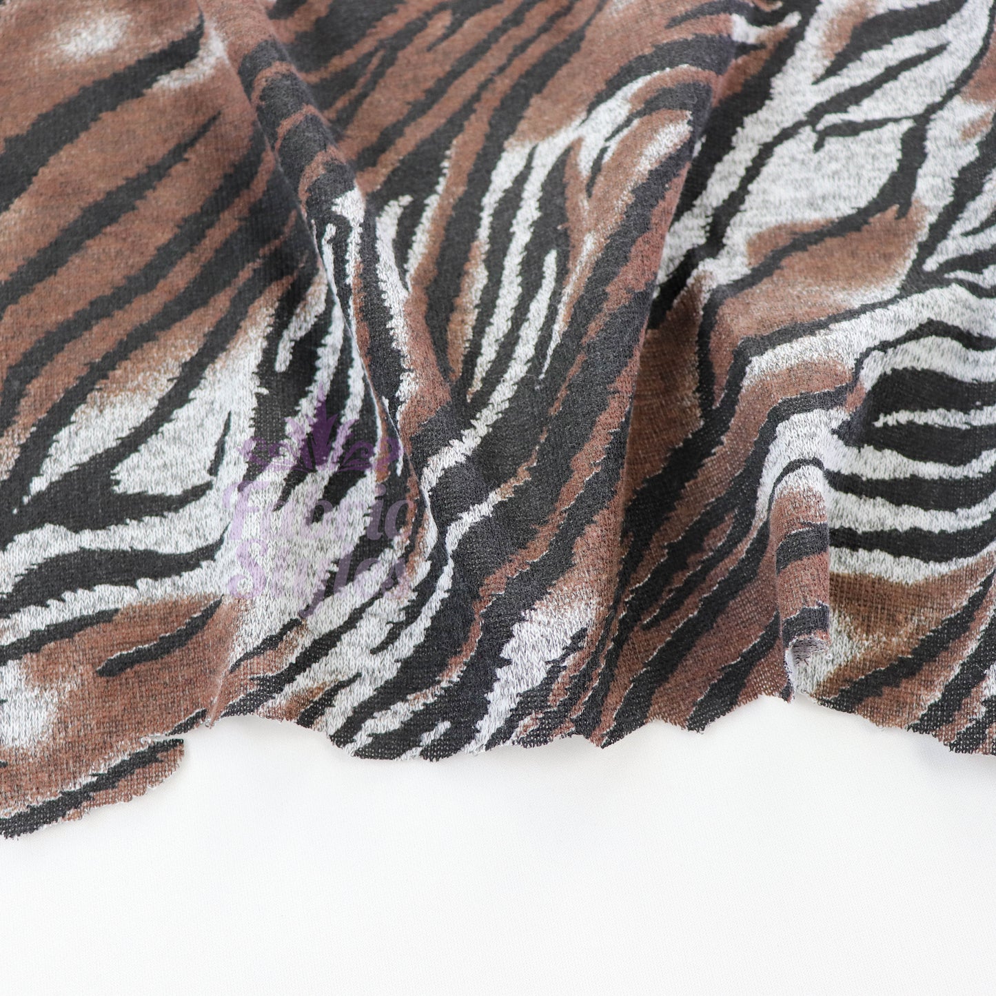Zebra Tie Dye Loungewear Fabric