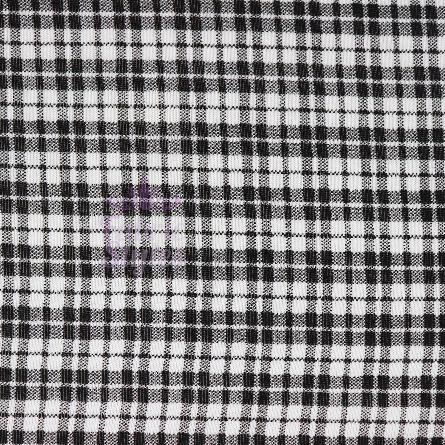 Tartan Plaid Viscose Elastane Fabric