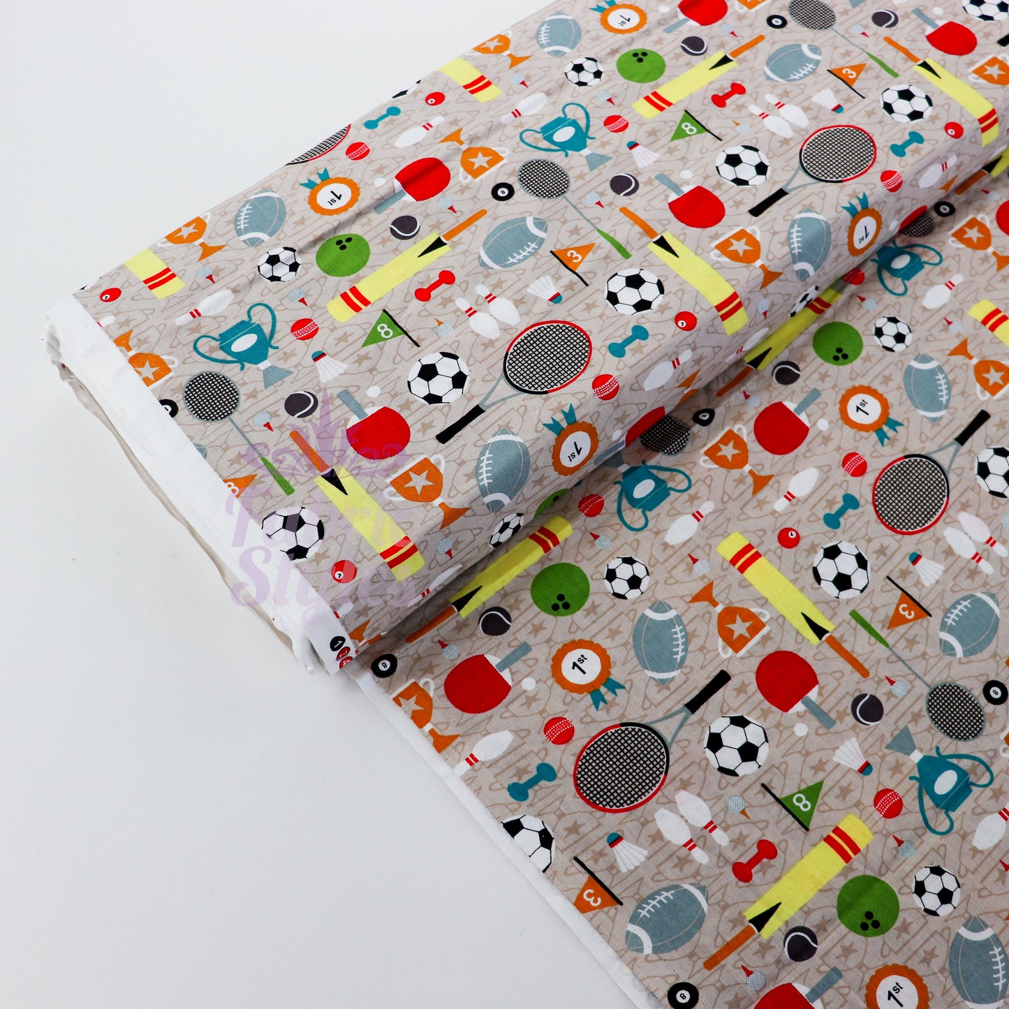 Sports Day Cotton Fabric