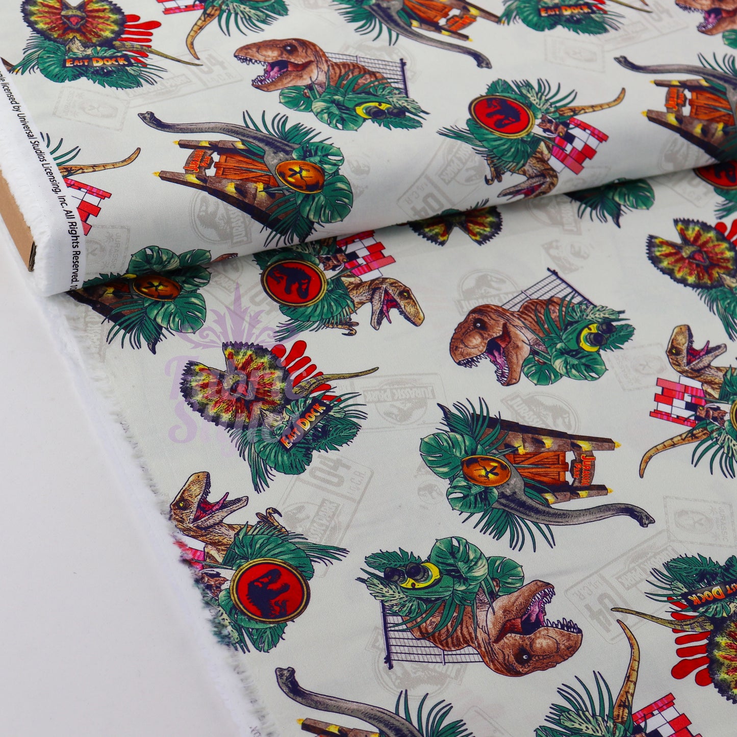 Jurassic Park Cotton Fabric