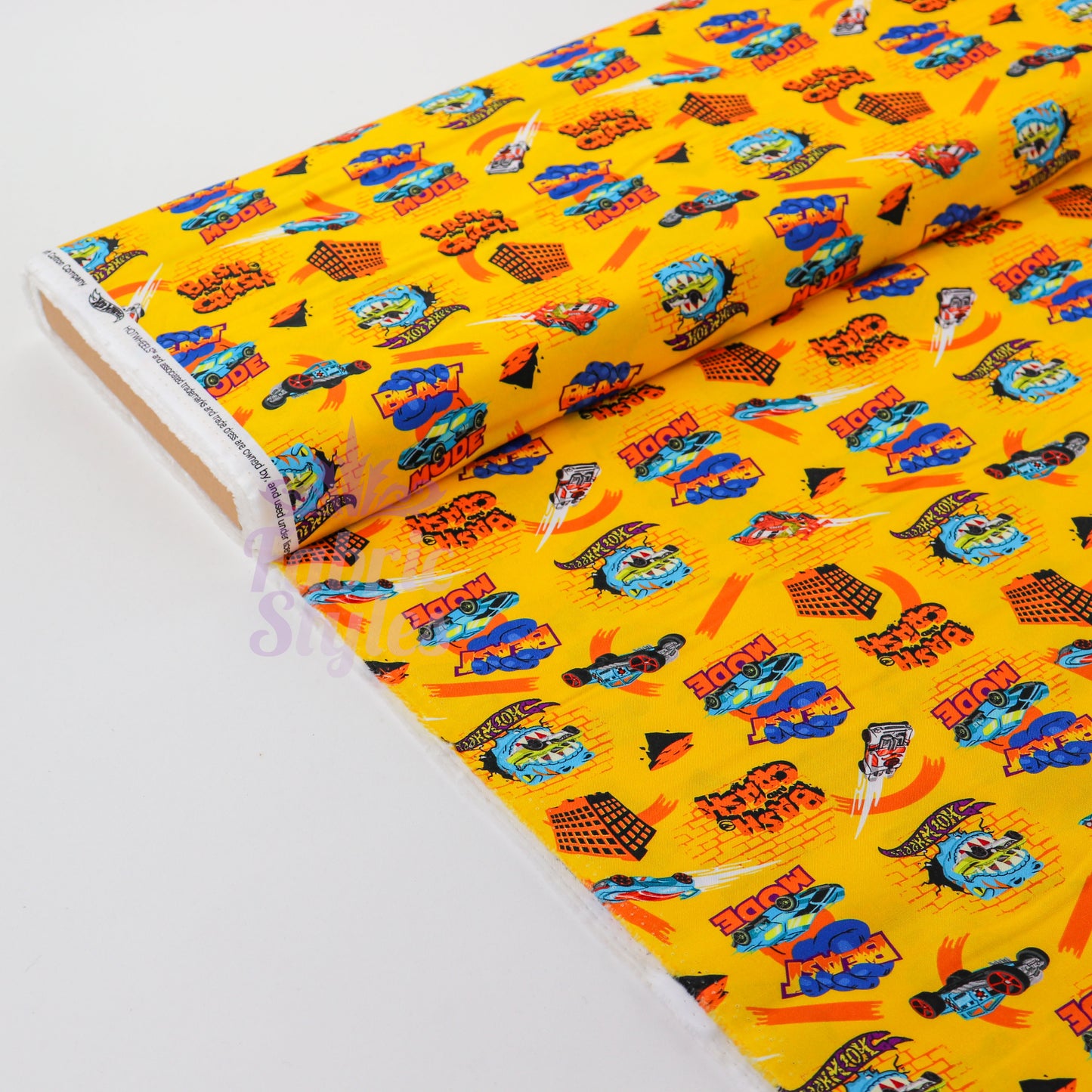 Hot Wheels Beast Mode Cotton Fabric