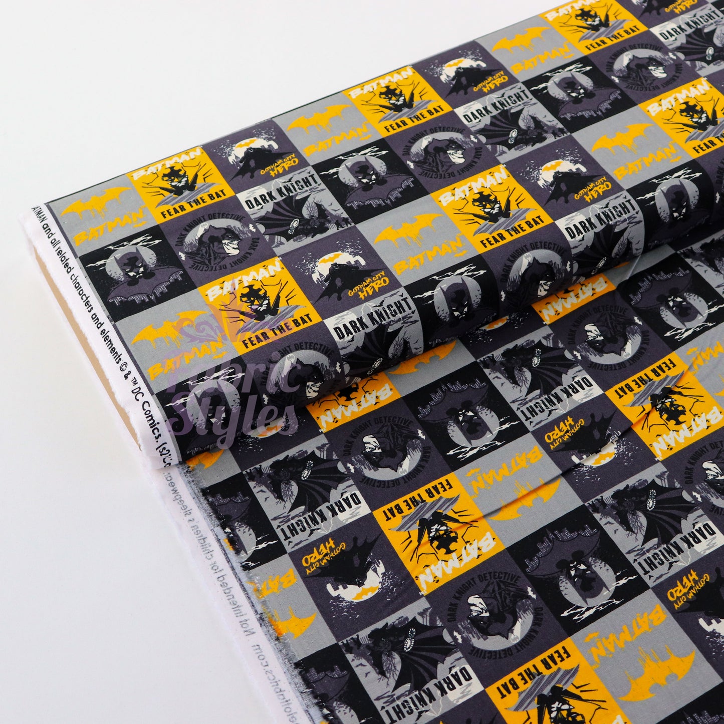 Fear the Bat Cotton Fabric