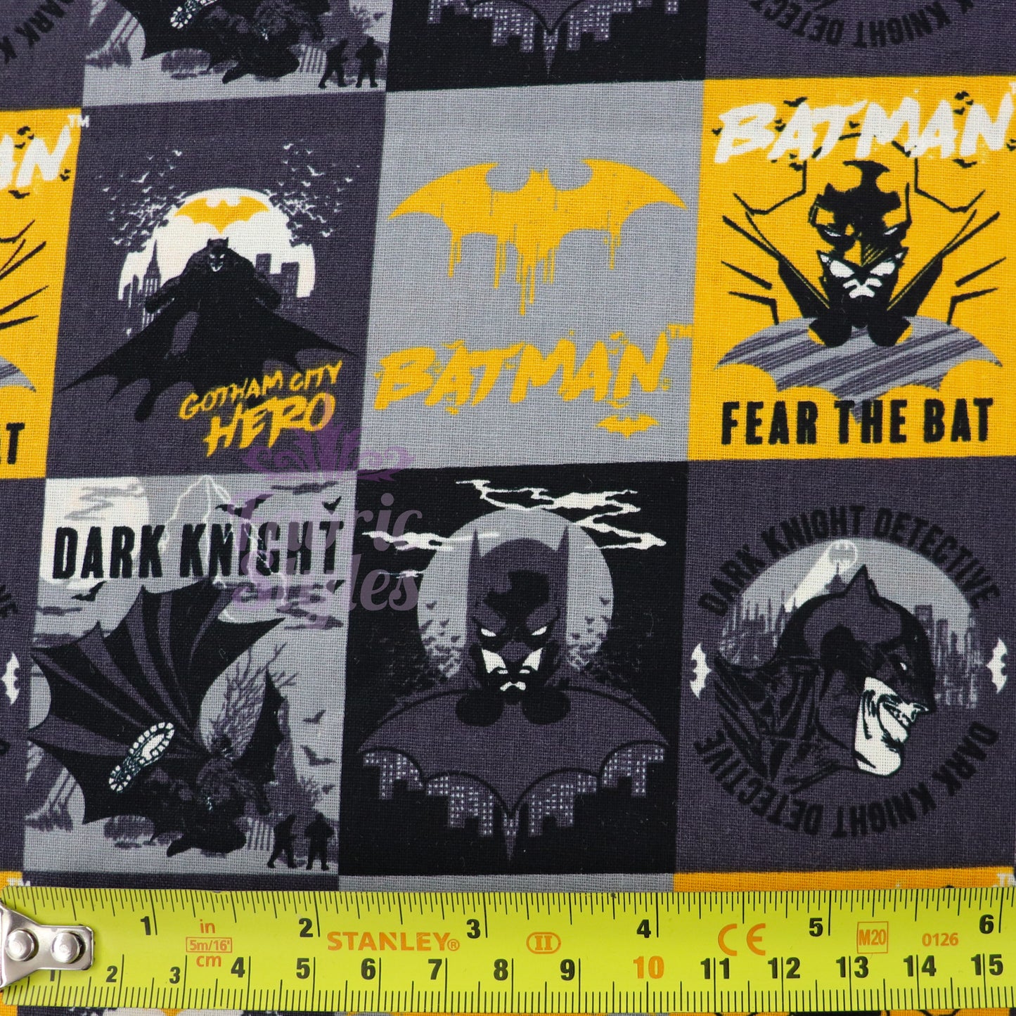 Fear the Bat Cotton Fabric
