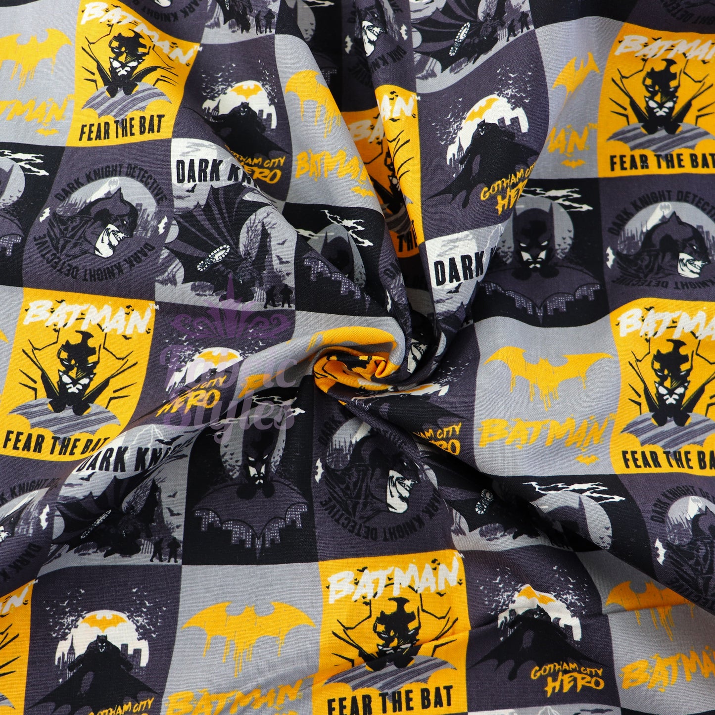 Fear the Bat Cotton Fabric