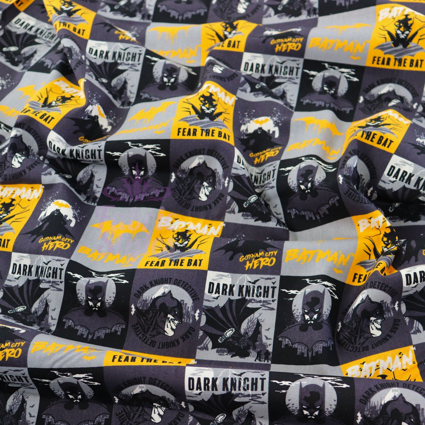 Fear the Bat Cotton Fabric