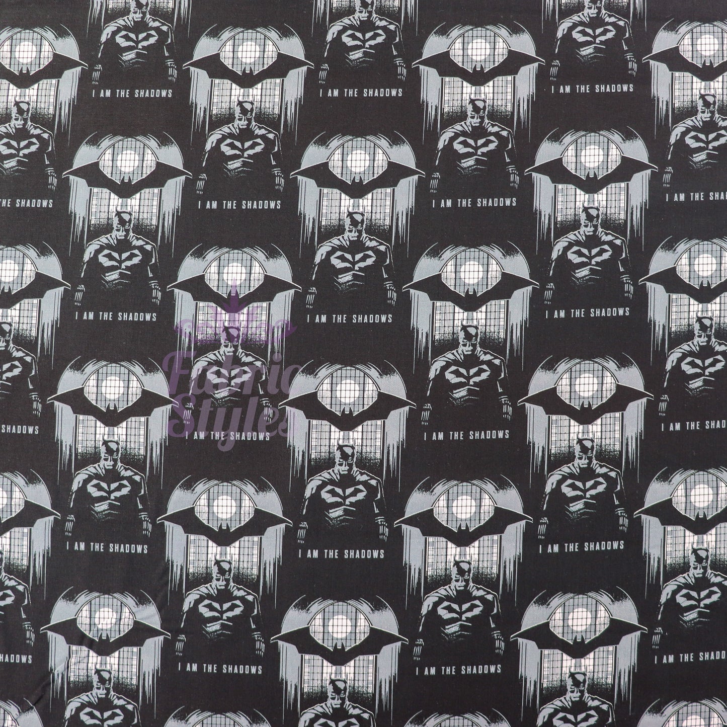 Batman Shadow Cotton Fabric