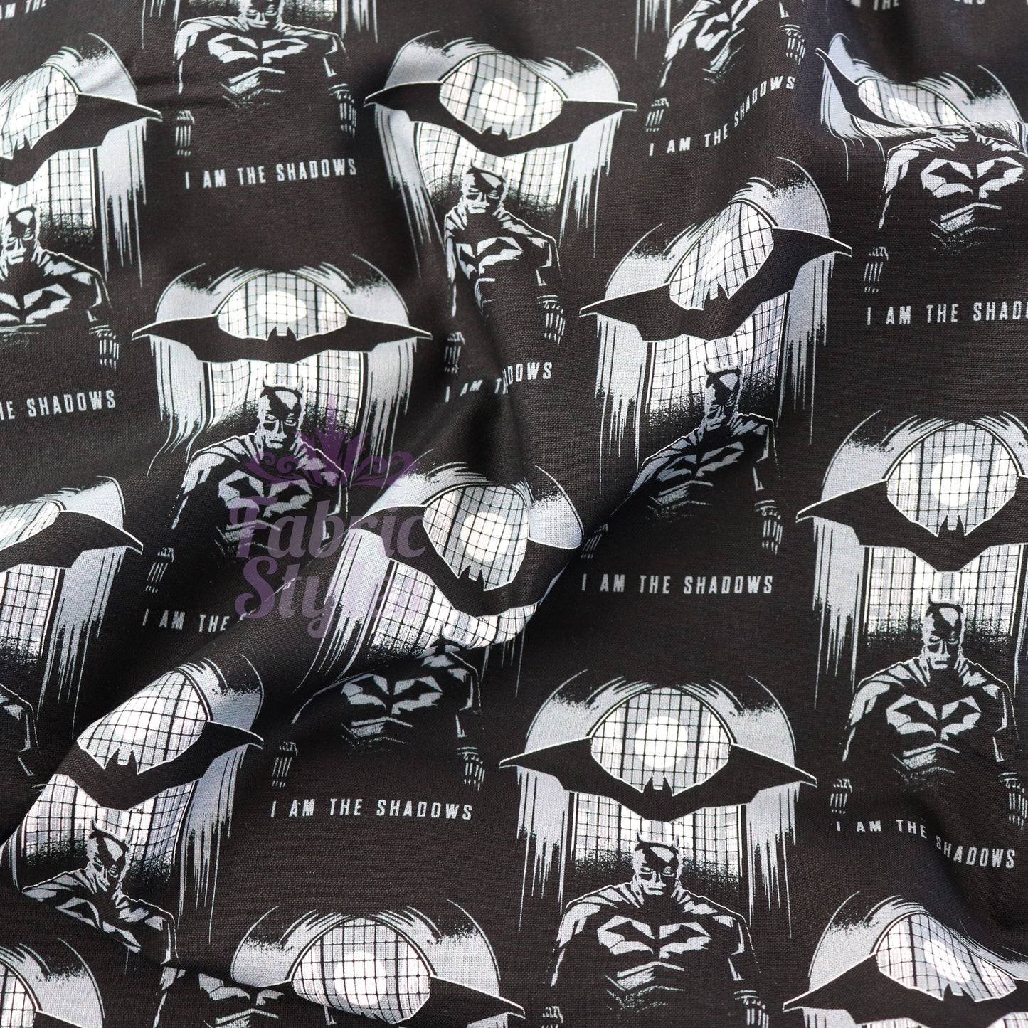 Batman Shadow Cotton Fabric