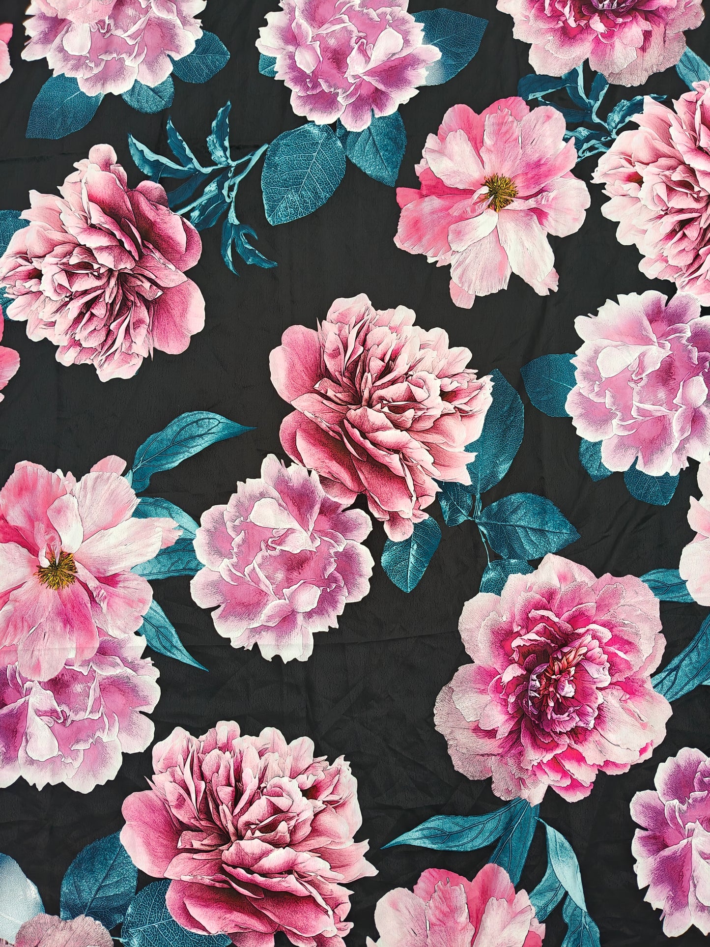 Pink Floral Fabric
