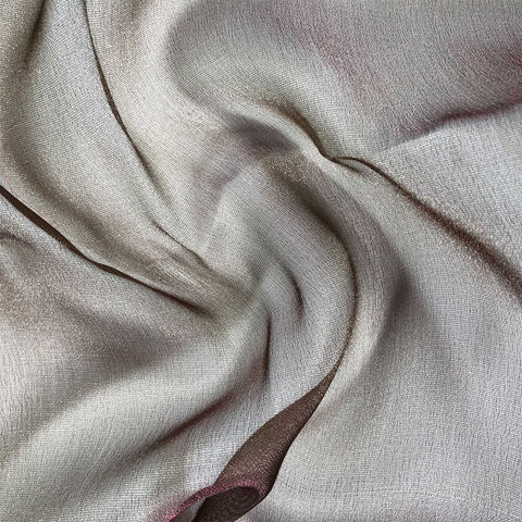FS592_4 Brown Crystal Organza | Fabric | Brown, dressmaking, fabric, fabrics, FS592, Green, Grey, leggings, leopard, Nylon, Organsa, Organza, Pink, Plain, SALE, see through, skirt, Transparent | Fabric Styles
