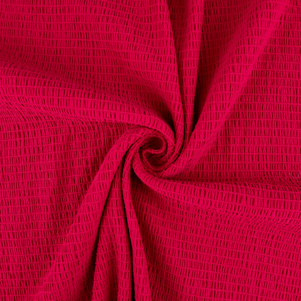 FS1154 Red Crinkle Fabric | Fabric | Crinkle, fabric, red, Swimwear | Fabric Styles