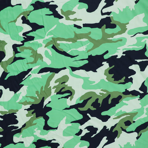 FS1159 Green Camo Spandex Fabric | Fabric | Camoflauge, Fabric, Green, limited, new, Spandex | Fabric Styles