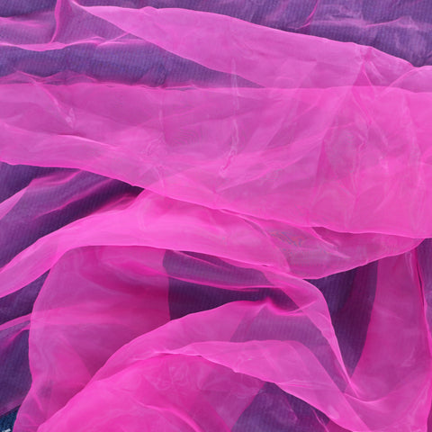 Pink Organza | Fabric, New, Organza, Pink | Fabric Styles