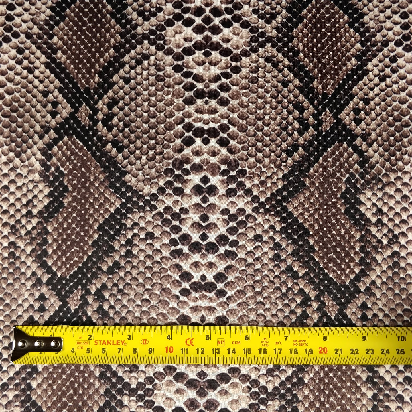 FS062_4 Brown Snake Skin | Fabric Styles