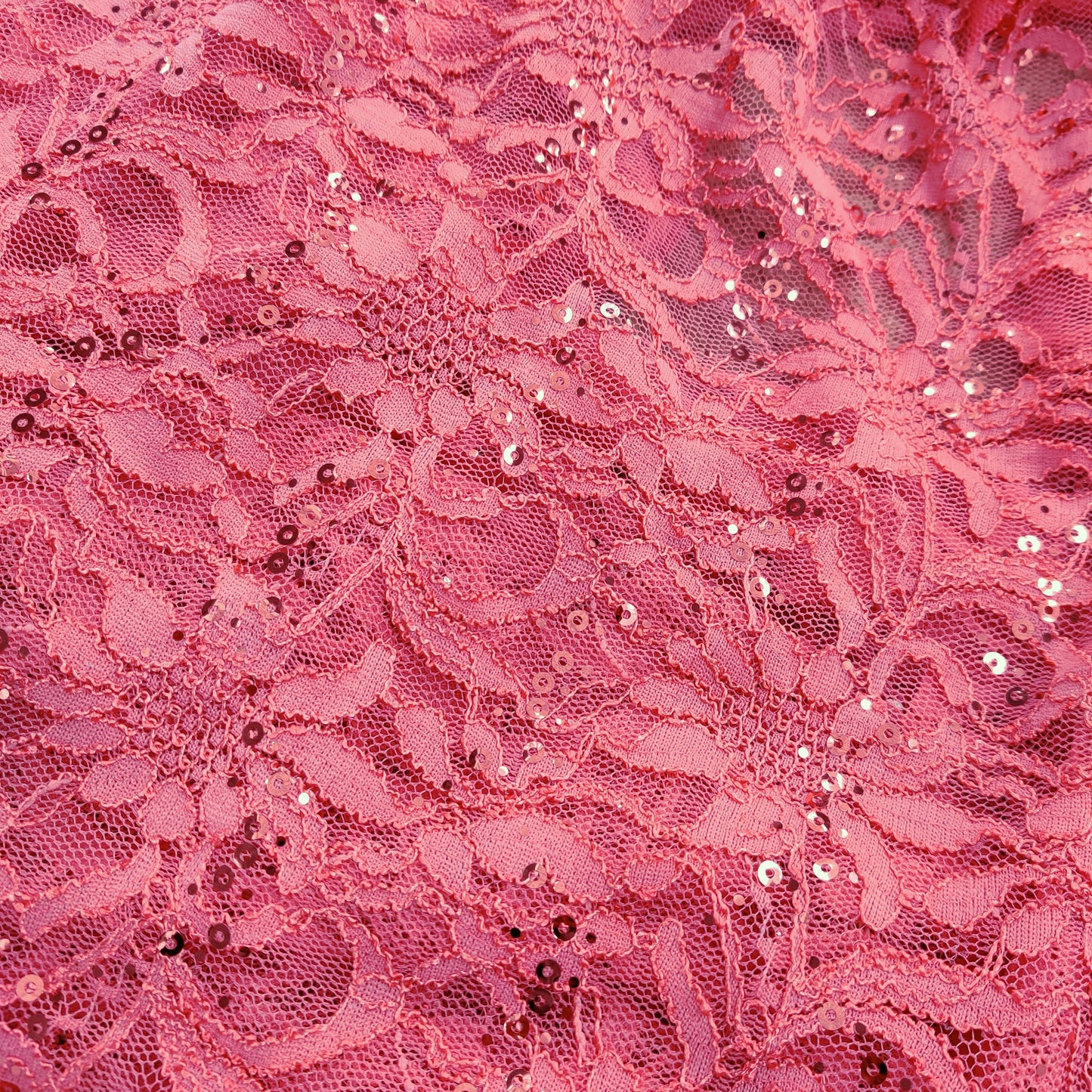 FS508_1 Floral Sequins Lace | Fabric | drape, Fabric, fashion fabric, Lace, New, Plain, Sequins, sewing, Stretchy, textured | Fabric Styles