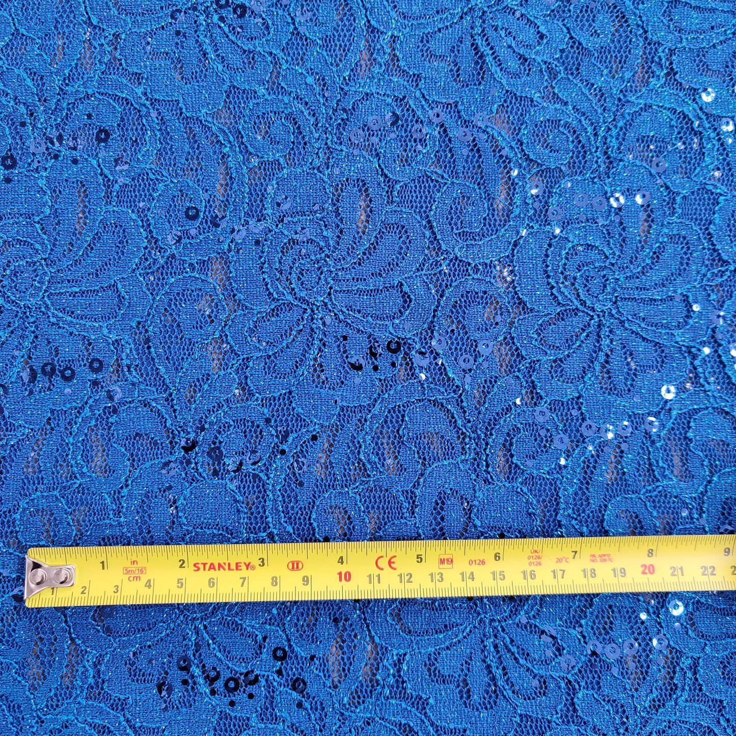FS508_1 Floral Sequins Lace | Fabric | drape, Fabric, fashion fabric, Lace, New, Plain, Sequins, sewing, Stretchy, textured | Fabric Styles