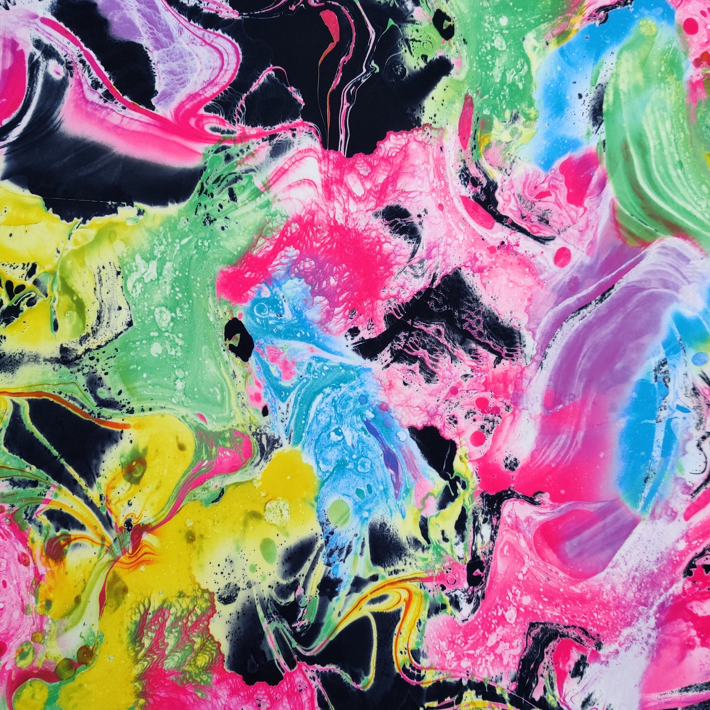 FS091 Tie Dye Marble Scuba Stretch Knit Fabric & Spandex Sportswear Swim Fabric | Fabric | Black, Blue, drape, Fabric, fashion fabric, Gold, making, Marble, Orange, Pink, Purple, Scuba, sewing, Spandex, Splash, Stretchy, Swim, Swimming, Swimwear, Tie Dye, Water Effect, White, Yellow | Fabric Styles